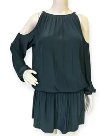 Ramy Brook  Cold-Shoulder Blouson Dress