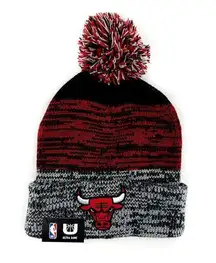 Chicago Bulls Beanie Mens Womens NBA Knit Winter Hat Basketball Fan Gear Gift