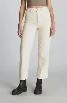 EVERLANE Corduroy Wide Leg Pant Cotton Pant Light Beige NWT Sz 8