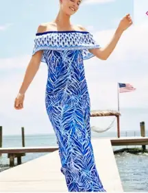 Lily Pulitzer Alicia Maxi Dress Small‎