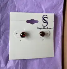 Cie Garnet Stud Earrings