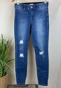 Juicy Couture Blue High Rise Skinny Jeans 4