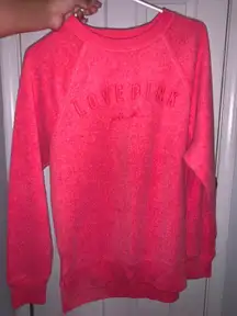 Vintage Fleece Oversized Crewneck Sweater 