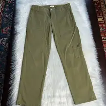 J. Jill Green Cropped Cargo Pants