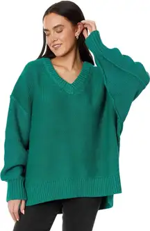 Free People Alli V-neck Sweater | XS