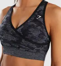 Gymshark Adapt Animal Seamless Racer Back Athletic Sports Bra Medium