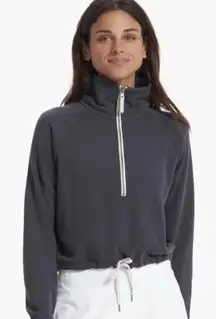 Vuori Sedona Half Zip in Charcoal Gray Size S