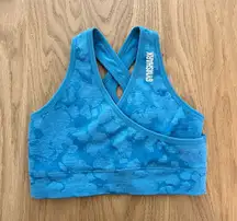 Gymshark Blue Women's Swim Top