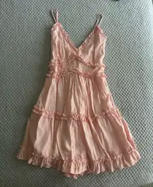 Pink Ruffle Dress