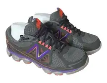 NEW BALANCE 750v3 Women Sneakers Size 7B Gray Purple Running Athletic Low Top