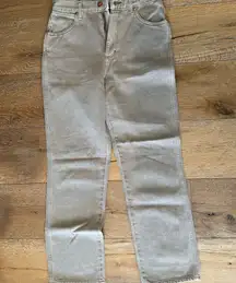 WRANGLER WILD WEST JEANS IN TAN SIZE 27