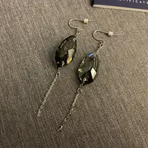 New Swarovski Gorgeous Erinite Satin Pierced Earrings