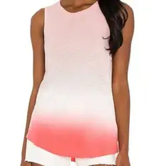 Splendid #82 NWT  Maxson Dip Dye Tank in Blush & Grapefruit