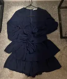 Hello Molly Saints + Secrets Romper Long Sleeve