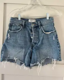 Abercrombie Dad High-Rise Curve Love Shorts