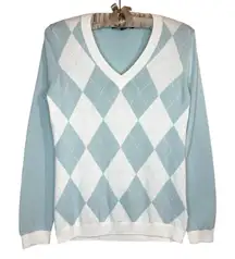Brooks Brothers Argyle Sweater Small Preppy Varsity Old Money‎ Tenniscore