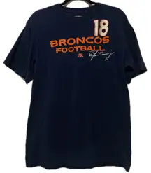 NFL Team Apparel Peyton Manning Denver Broncos T-Shirt