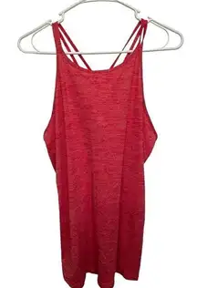 CRZ Yoga  red lightweight multi strap tank NWOT