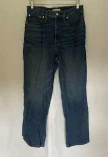Madewell Womens High-Rise Straight Leg Jeans Size 28 comfortable casual pants