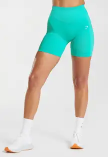 Gymshark Sweat Seamless Shorts- Paradise Blue