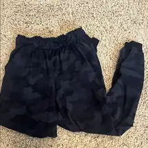 Lululemon Athletica Camo Track Pants Convertible Joggers