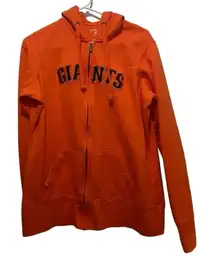 Antigua MLB Team Apparel San Francisco Giants Orange Jacket Size XL