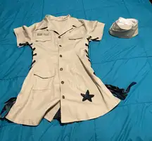 Womens army girl costume