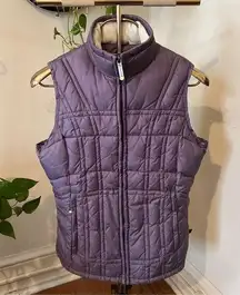 Woolrich Insulated Puffer Amethyst Vest Full Zip Women's Small