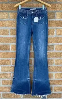 Tularosa Flare Penelope Jeans in Ankara Wash size 27