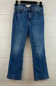 Madewell Cali Demi Boot Jeans in Tierney Wash Size 27