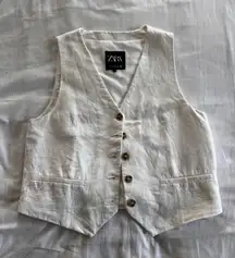 Zara vest top