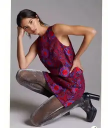 Anthropologie Eva Franco Eyelet Mini Dress size 6