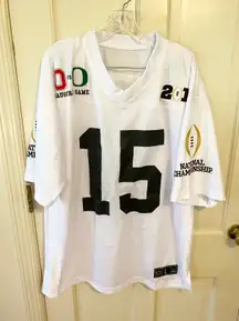 Oregon ducks national championship jersey 2015