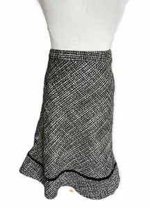 Worn Once Womens Vintage Gap Classic Tweed City Chic Plaid Skirt - Sz 14