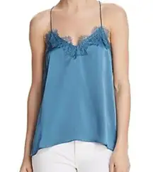 Cami NYC SILK RACERBACK CAMISOLE IN CALYPSO Blue Size Small S