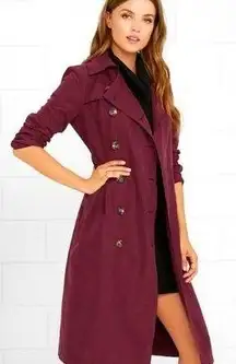 💕JACK by BB DAKOTA💕 Wellington Trench Coat Small S NWT