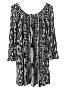 Express Cold Shoulder Tunic Dress Size‎ Small Stretch Rayon Blend Career Office