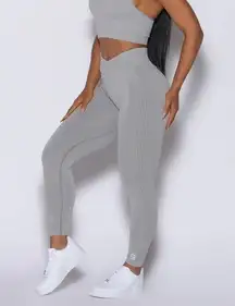 Contour Seamless Leggings, Silver Mist