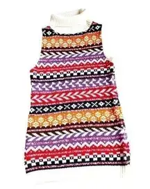 Double Zero  knit sweater dress sleeveless size SM