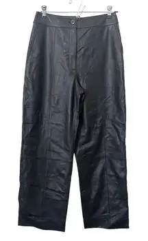 JASON WU Leather Straight Leg Pant NWOT Sz‎ 4