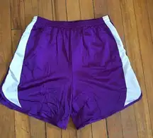Vintage high waisted run shorts! Pearlescent 5 ins
