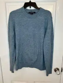 French Connection Dusty Blue Sweater size S NWT Damaged
