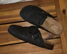 Dark Grey Clogs