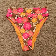 Aerie ‼️ Pique High Cut Cheeky Bikini Bottom‼️