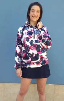 Lululemon Miss Misty Pullover Inky Floral Ghost Inkwell Bumble Berry W4E85S