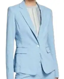 Rag and Bone Blue Margot Classic Fit Blazer Size 6