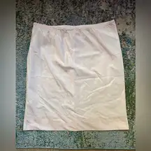 Vintage Saks Fifth Ave pink blush skirt slip, size small medium