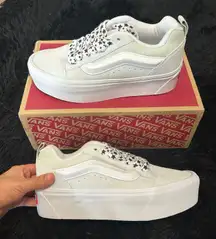 VANS Knu Stack suede platform lace up shoes sneakers women’s 8 new