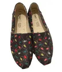 Toms New!  Christmas Lights Shoes