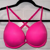 Victoria’s Secret Pink Padded Super Push-Up Bra in Pink Berry